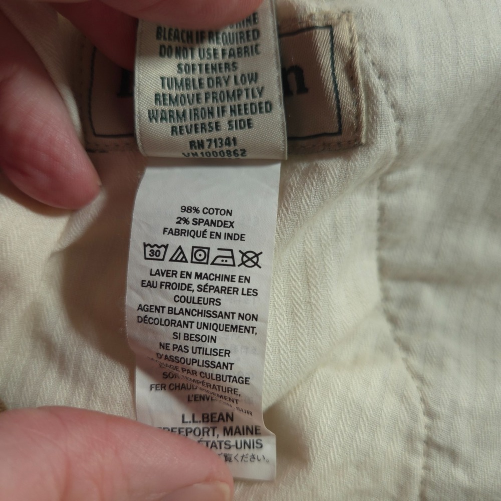 L.L. Bean Stretch Country Corduroy Pants Mens 33x32 (Fit 34x31) Brown - Picture 14 of 14